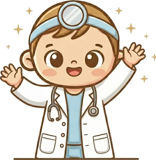 Linh vật bác sĩ nhí của Kily Kids Kare